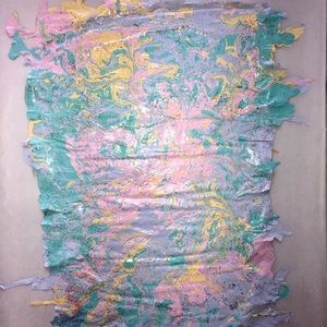 Art & Crafts Supply Skins Acrylic Paint w/ glitter